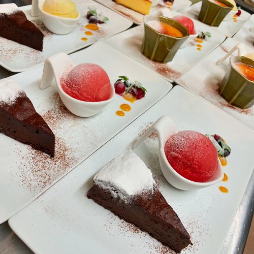 自家製デザートプレート