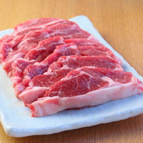 リピート必至の人気メニュー♪上ラム厚切り(野菜付)