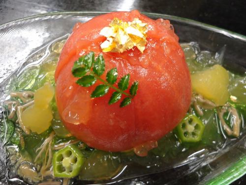 boiled cold tomato