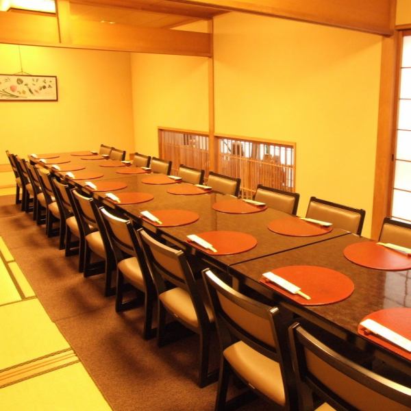 【Individual room】 Table seating for 20 people.Recommended for banquets related to company.Please do not mind entertaining entertainment ...