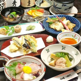 Seasonal Kaiseki Cuisine ☆ [For those who want to go easily♪] Easy Kaiseki! 8 dishes in total ≪Oimatsu Course≫ 6000 yen (tax included)