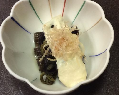 わらび白和え