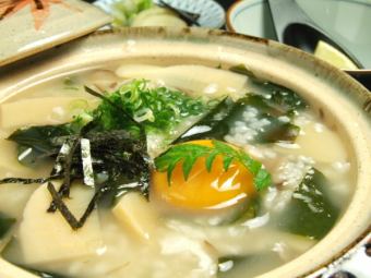 Oyster rice porridge