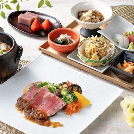 Weekday lunch only! Japanese-Western fusion mini course