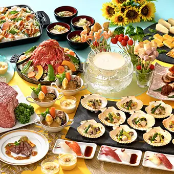 【8月】期間限定で平日ランチブッフェ開催　Hokkaido　Breeze～北の大地から届く夏の恵み～