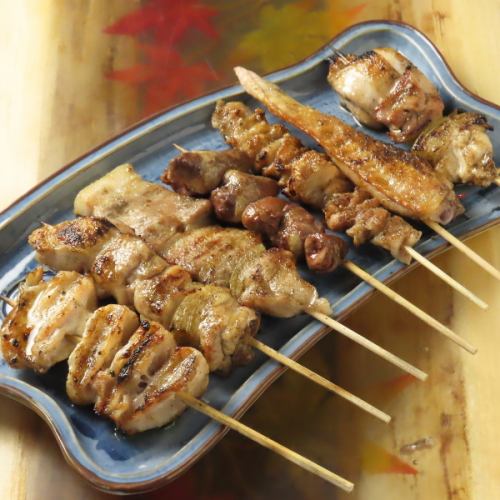 当店おすすめの焼き鳥をご賞味ください！