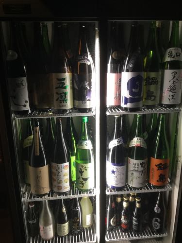 Daily changing Japanese sake at all times 50 kinds of craft beer, Hakkaisan beer