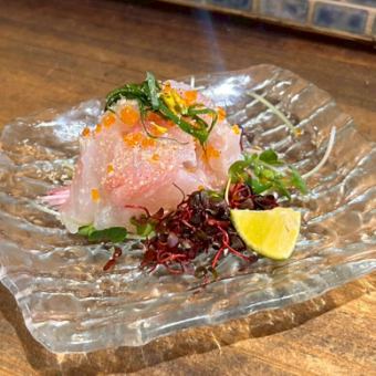 鮮魚の切り込み