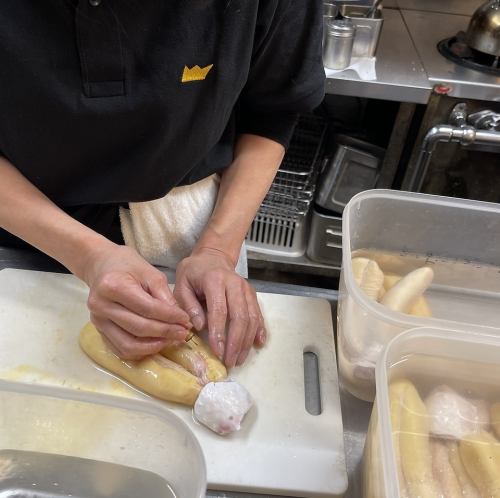 自家製のこだわり