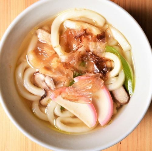 〆Small udon
