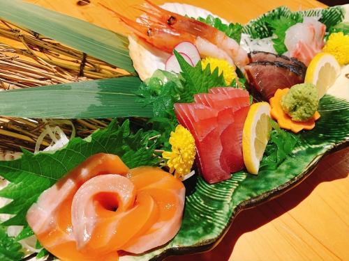 Sashimi platter