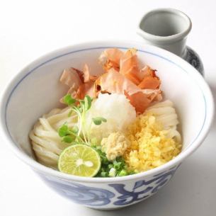 Grated bukkake udon