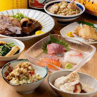 【お料理のみ　全6品】京都スタンドきよきよお手軽コース　2,500円税込