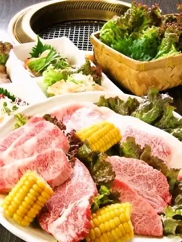 【120分飲み放題付!】桜焼肉&魚&鍋コース 全6品