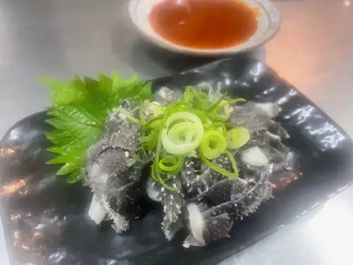 せんまい刺し(牛肉)