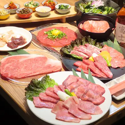 【生ビール◎飲み放題付】希少部位を堪能!特選コース☆全14品おひとり様6,600円(税込)