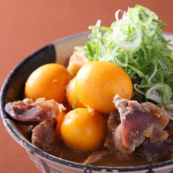 Stewed chicken in miso