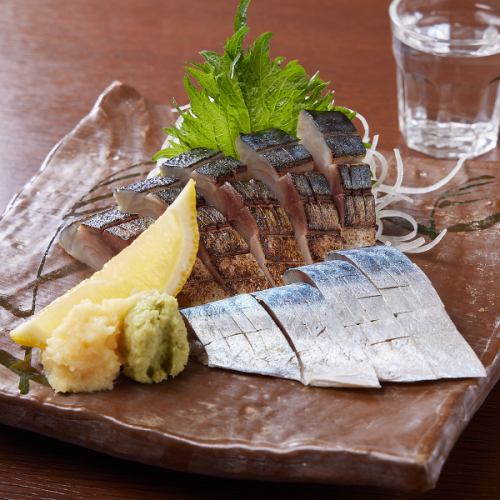 Premium Marinated Mackerel Sashimi