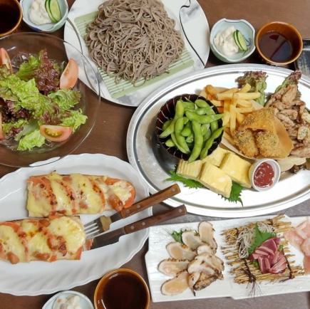 【夏の宴会】大将おまかせコース 2500円(税込2750円)