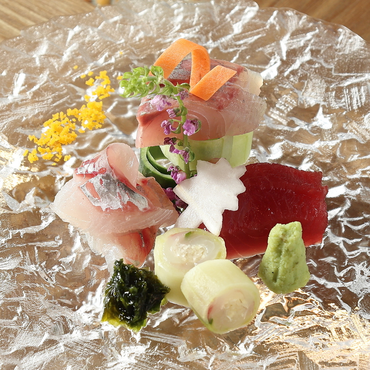 舞鶴直送の旬な鮮魚!目の前でダイナミックに捌くライブ感満載