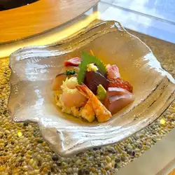 Seafood rice bowl set
