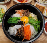 Stone cooked bibimbap