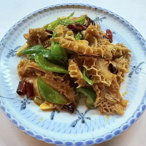 ハチノス香味和え