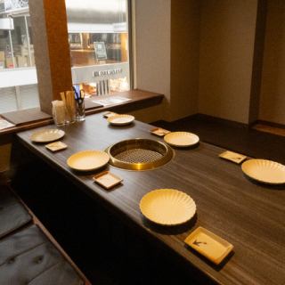 2階席は掘りごたつ個室
