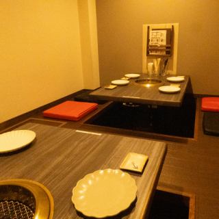 2階席は掘りごたつ個室