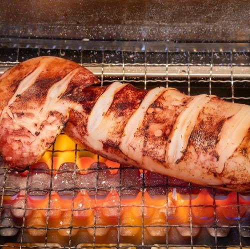イカの丸焼き