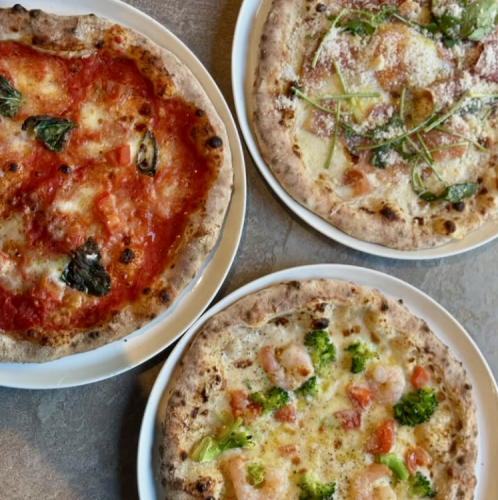 Oven-baked pizza and authentic Italian cuisine