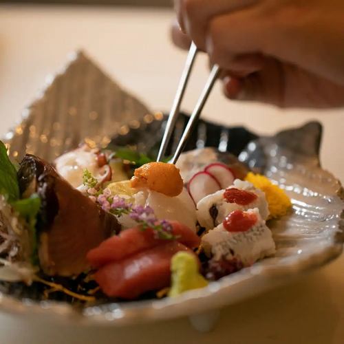 ◆自慢の直送鮮魚をご堪能
