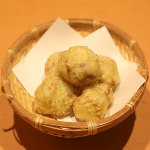 ちくわの磯辺揚げ　～チーズ入り～