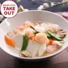 豆腐と海老の煮込み