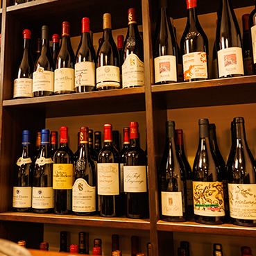 A must-see for wine lovers! A wide variety of wines available