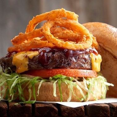 barbecue cheese burger