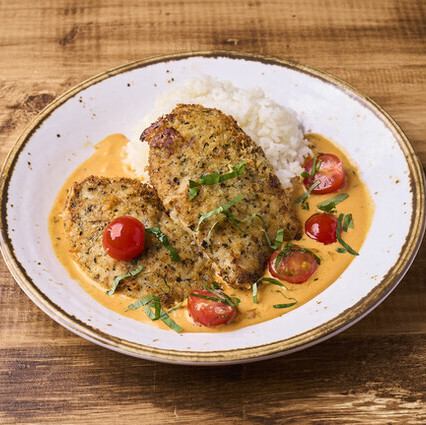 パルメザンバジルクラステッドマヒ