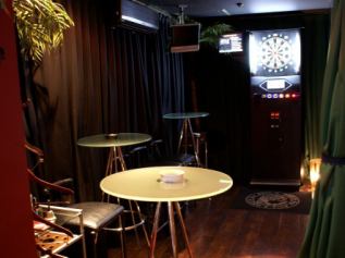 You can practice darts secretly in the hideout space ...! A private space with curtains for partitioning ♪ * Seats will be prepared according to the number of people ♪