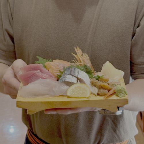 本日の刺身ちょい盛り