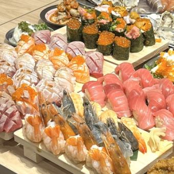 ◆1日5組限定◆『全27種類お寿司食べ放題　2700円！』