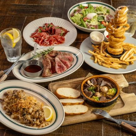【飲み放題120分付(Lo30分前)】 冬のNICK肉宴会コース5000円
