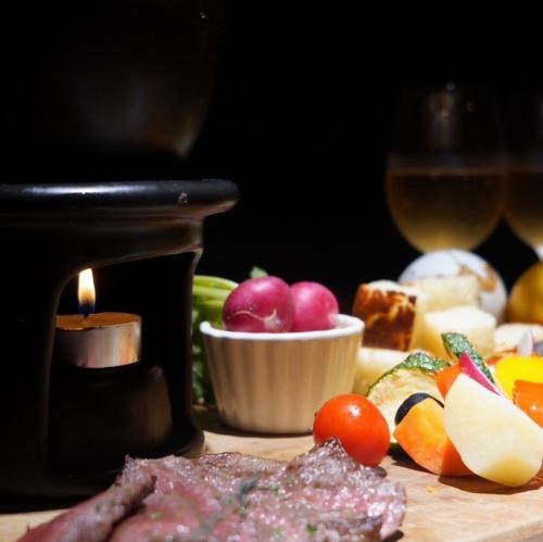 クリスマス限定！チーズフォンデュコース
