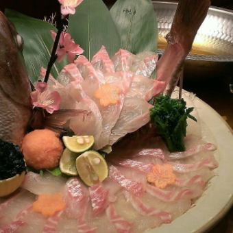 <Spring Man Kaiseki> 9,300 yen (tax included) 10,300 yen (tax included) with all-you-can-drink