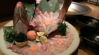 <Spring Man Kaiseki> 9,300 yen (tax included) 10,300 yen (tax included) with all-you-can-drink
