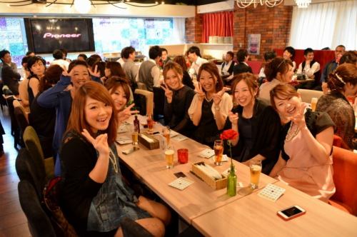 Fully chartered lunch party ♪