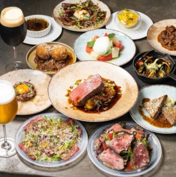 A5ランク和牛をふんだんに使用した料理をぜひご堪能下さい！