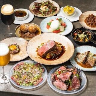 こだわりのA5ランク和牛を楽しめる豪華コースも