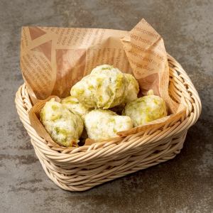 磯の香りがたまらないゼッポリーニ(ビールのお供にぜひ)