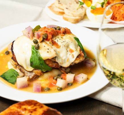 自然派ワイン飲み放題付き！厚切りポークジンジャーがついたコース！6500円（税込）