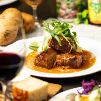 【迎新欢送会优惠方案】6500日元→5000日元！畅饮！套餐包含厚切猪肉姜！